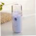 LIFKOME 1pc Sprayer Plastic Charging Steamer Durable Facial Beauty Nano Multi-function Handy Humidifier 14.5X4CM Blue - Buy Online on GoSupps.com