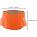 Lurrose Collapsible Foot Bath - Portable Fabric Wash Bucket for Camping Travel and Spa - Foldable PEVA Foot Tub - Buy Online on GoSupps.com