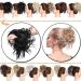 Buy SEGO Hair Extensions Hairpiece Bun - 45g Dark Brown Tie Updos | Realistic Look & International Shipping - Buy Online on GoSupps.com
