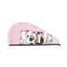 Hair Towel Wrap Hair Drying Towel with Button Towel Turban Head Towel to Dry Hair Quickly (Cute Cats)