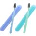 Gatuida 6 STK Gum Care Natural Toothbrush Set Eco-Friendly Adult Toothbrushes with Travel Case & Wheat Box for International Shipping - Buy Online on GoSupps.com
