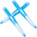 Beavorty Double-Sided Toothbrush Set - 6 Prothesis Nursing Brushes for False Teeth Cleaning - Buy Online on GoSupps.com