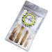 BLUECELL Pack of 4 Stainless Steel & Wood Clay Hole Cutters for Pottery & Sculpture - Buy Online on GoSupps.com