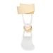 ANGGREK Ankle Foot Orthosis Support Half Palm Ultra Thin Drop Foot Splint Tailorable Lightweight Drop Foot Stabilizer Drop Foot Brace (L Right Foot)