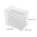 Premium 5-Layer Eyelash Storage Box | Clear False Eyelash Organizer & Makeup Display for Extensions - Buy Online on GoSupps.com