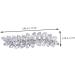 Mikinona 1pc Half up Hair Clip Wedding Decor Girl Hair Clip Hair Diamonds Crystal Hair Vintage Decor Bling Hair Barrettes Wedding Hair Pins Bridal Flower Comb Spiral Bride Zircon Headband - Buy Online on GoSupps.com