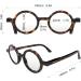 Moley London Round Reading Glasses 2.0x | Stylish Men's Women's Unisex Readers | Spring Hinges Gloss Brown Tortoiseshell - Buy Online on GoSupps.com