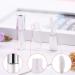 45Pcs Reusable Lipstick Bottle 1.2 ML Mini Empty Lip Gloss Tubes- Clear DIY Cosmetic Storage - Buy Online on GoSupps.com