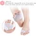DEAVER Gel Bunion Corrector Protectors - Toe Valgus Correction Splitter for Forefoot Pad - 3 Pairs - Buy Online on GoSupps.com