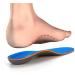 Full Length Metatarsal Arch Support Insoles for Flat Feet & Plantar Fasciitis - Shock Absorption, Unisex, UK-8 (Size 10.63 Blue) - Buy Online on GoSupps.com