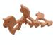 Wendysun 10pcs Cartoon Wood Teether - Natural Animal Unicorn Shape Baby Teething Nursing Beech Teether DIY Pendant Toy - Buy Online on GoSupps.com