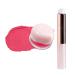 Lip Pudding Pot, Blurred Lip and Cheek Pudding Pot, Lip Makeup, Blurred Makeup Blush, Lightweight to Build, Soft Matte Velvet Finish Multi-use (05#Cupid)