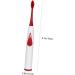 Ultechnovo Waterproof Electric Toothbrush Set - Oral Hygiene & Teeth Whitening - 1 Pack Red - Buy Online on GoSupps.com