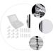 FRCOLOR 1 Set Nail set artificial false nails DIY manicure kit long fake nails Manicure Grinding Strip finger extension clip acrylic nail forms nail kits crystal clip white shaping plastic - Buy Online on GoSupps.com