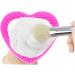 Didiseaon Silicone Makeup Applicator Brush Cleaning Pad Love 8X8.5cm Rosy - Buy Online on GoSupps.com