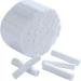 100 Count Cotton Rolls #2 Medium - Dental Gauze Cotton Rolls - High Absorbent 100% Natural Cotton - Non-Sterile - 100pcs - Buy Online on GoSupps.com