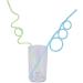 Vaorwouu Crazy Loop Straws (Pack of 50) Crazy Silly Colorful Reusable Drinking Straws Pack and PFOA Free - Buy Online on GoSupps.com