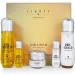 Signature 24K Gold Essential Skin Care 3 Set Toner Emulsion Cream Set (24K Gold)