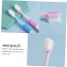 Minkissy 2 Pack Portable Toothbrush for Kids & Adults - Pink & Blue - Safe & Convenient Oral Care - Buy Online on GoSupps.com