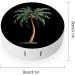 Coconut Palm Tree Contact Lens Travel Kit - Portable Cute Contact Box with Mirror for Outdoor Use - Buy Online on GoSupps.com