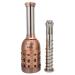 Zyyini Moxa Roller Handheld Copper Moxa Stick with High Thermal Conductivity and High Density Filter Net for Moxibustion Massage