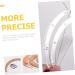 Angoily Eyebrow Mapping Tool 1 set Measuring Tool Eyebrow Marker Horizontal Shaper Level Auxiliary Bow Line Measure Mapping - Buy Online on GoSupps.com