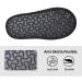 Society Gifts Non-Slip Washable Slippers - Medium Black for Hotel, Travel, Bride, Men and Women - Buy Online on GoSupps.com