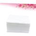 FOMIYES 100pcs Thin Cotton Pads - Nail Polish Remover & Makeup Remover Pads in Plastic Box - Premium White Cotton for Cosmetics - Buy Online on GoSupps.com