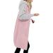 Yihaojia Womens Zip Up Hoodies Long Sleeve Fall Hooded Lightweight Tunic Sweatshirt Oversize Fleece Jacket with Pockets Pink#3 Large