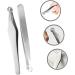 Beaupretty 4 Pcs Stainless Steel Nose Hair Trimmer Set - Nose Hair Remover & Tweezers for Men - Precision Brow & Nasal Hair Clippers - Buy Online on GoSupps.com