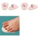 Pack of 4 Hammer Toe Cushions - Gentle Correction & Relief - Leather Covered Hammer Toe Pads - Buy Online on GoSupps.com