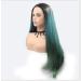 Buy BGHJUE Synthetic Hair Wig with Natural Bangs & Highlights - Fluffy Green Long Pixie Cut for Women | International Shipping - Buy Online on GoSupps.com