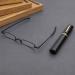 BILIZA Mini Slim Reading Glasses 2.75X - Blue Light Blocking Metal Frame Eyeglasses for Men & Women with Clip International Shipping Available - Buy Online on GoSupps.com