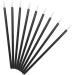 Srutueo 100Piece Beauty Makeup Eyeliner Brushes Make Up Brush Disposable Eyeliner Brush with Cap White - Buy Online on GoSupps.com