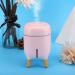 QiaNgshuAikj Mini Cute Portable Atomizing Humidifier USB Rechargeable Facial Moisturizing Sprayer Suitable for Bedroom and Office(Pink) - Buy Online on GoSupps.com