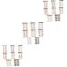 Hemoton 24 Pcs Eyebrow Transfer decals make up 3d 6d hair-like eyebrows sticker False Eyebrows