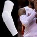 Omenluck 1 Pair Elbow Support Brace Sports Basketball Arm Guard Sleeve Breathable Nonslip Comfortable - Buy Online on GoSupps.com