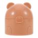 ibasenice 50g Bo te Poudre pour Corps Design Ours tui de Voyage Compact Contenant Poudre Applicateur pour Gar on Fille Bo te Herm tique Rangement Houppettes