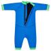 Swimbest Warmsuit - Fleece Lined Baby Swimming Costume | 50+ UV Protection | Blue 6-12 Months - Buy Online on GoSupps.com