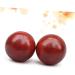 Healvian 6 StK Meditation Balls | Chinese Health Massage Tool for Stress Relief | Mahogany Fitness Balls for Hand and Wrist Therapy - Buy Online on GoSupps.com
