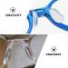 Fomiyes U-Shaped Glass Holder Pads - Anti-Slip Nose Pads for Full Frame Glasses & Sunglasses - Durable Accessories (2.5x2.1cm) - Buy Online on GoSupps.com