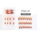 dijiusidy False Nail Perfect Matching Simple to Wear Fingernail Full Coverage Press Type Strong Viscosity Adjustable Paster Type 28 F741 Type 28 F741 - Buy Online on GoSupps.com