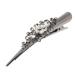 Rhinestone Crocodile Alligator Hair Clip Hairpin DIY Accessories Hair Clip for Women White