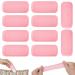 Aucuu 10 PCS Silicone Toiletry Sleeves for Travel Size Bottles - Leak Proof & Reusable Covers for Shampoo, Body Wash - Pink (10pcs) - Buy Online on GoSupps.com