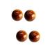 Healeeved 4 piece of spiky massage ball ball on the wrist wooden ball roller roller massage hand-finger exercise device sound balls hand muscle trigger point ball pointed medicine ball travel