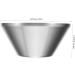 Iwowhero Stainless Steel Shaving Bowl | Reusable Razor Shell | Men's Shaving Accessories - Buy Online on GoSupps.com