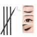 150 Piece Disposable Makeup Applicators Set - Eyeliner & Lip Liner Brushes in Black/White - Buy Online on GoSupps.com