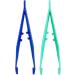 BinaryABC Disposable Plastic Tweezers 12Pcs - Blue and Green - Medical Craft Tweezers - Buy Online on GoSupps.com