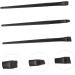 Baluue 12 Pcs Female Black Oblique Eyeliner Brush Ultra Thin Eyeliner Brush - Buy Online on GoSupps.com