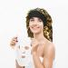 4 PCS Satin Sleep Caps for Long Hair - Extra Large Solid & Floral Bonnets for Women - Buy Online on GoSupps.com